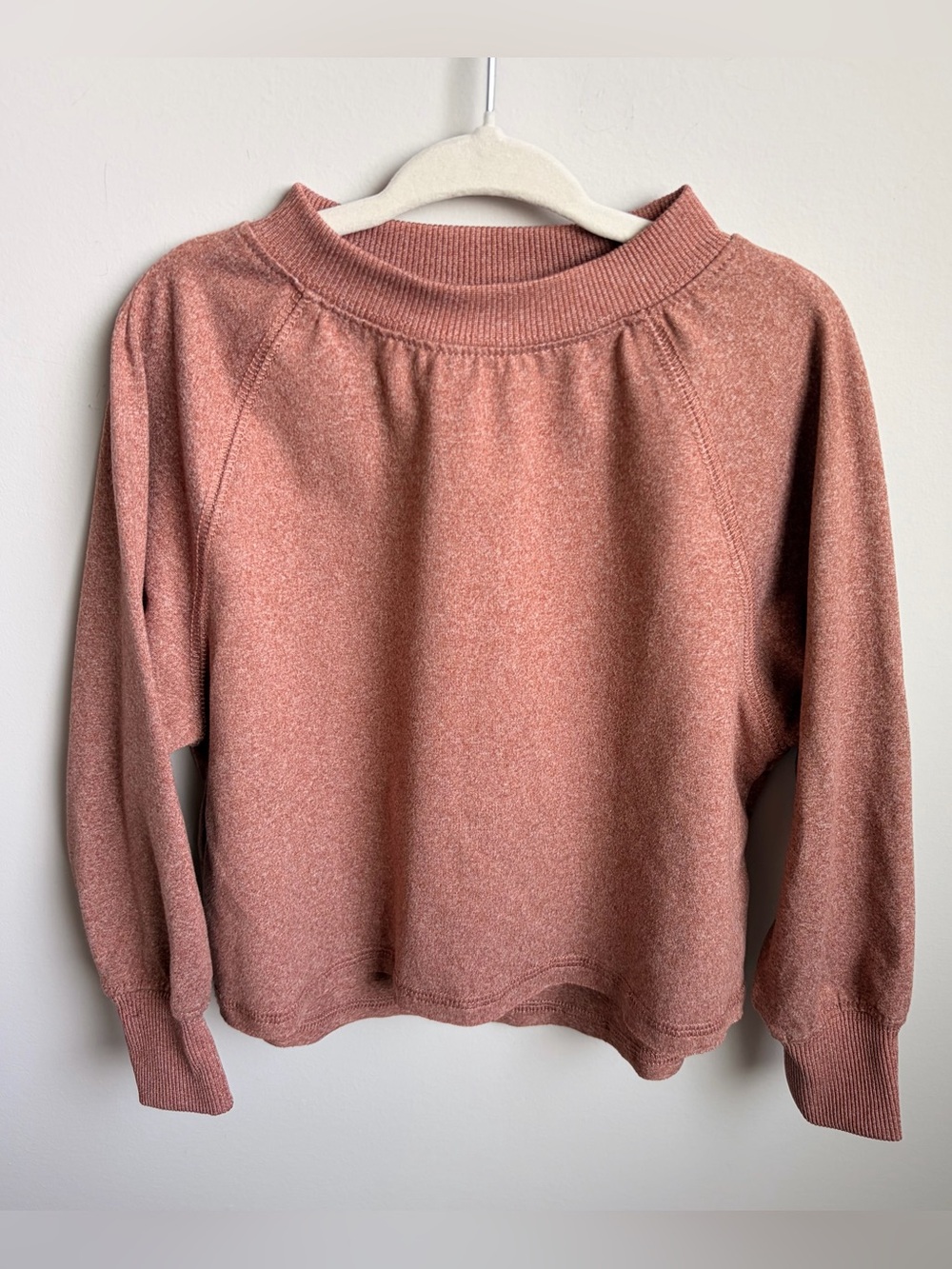 Rylee Cru sweater in Dusty Rose, size 2/3Y